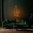 thumbnail image 3 of Handmadetneonsign Custom Wine Neon Sign Lights | Personalized LED Wall Decor | Wine Lover Gift | Bar Decor, Wall Décor, 3 of 5
