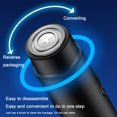 thumbnail image 4 of Dengmore Mini Electric Razor Portable Shaver for Men USB Rechargeable Shaver Suitable For Families, Travel, 4 of 8