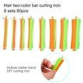 thumbnail image 3 of PTOOTP 8-Piece Orange Self Curling Hair Curler Set for Women, Easy Curly Hair Maker Styling Tool, 3 of 8