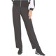 thumbnail image 1 of Michael Kors Pantalones de chándal atléticos a rayas para mujer, negro, extragrande, 1 of 1