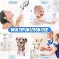 thumbnail image 4 of Senhu 20-Stage Shower Head Filter-Shower Head Filter for Hard Water, with 2 Replaceable Filter Cartridges, High Output Shower Water Filter for Removing Chlorine and fluoride, Polished Chrome, 4 of 7