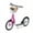 Pink, variant on 16" Inflatable Youth Scooter, Kick Scooter with Adjustable Handlebars, Double Brakes, Basket and Cupholder, Pink