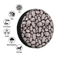 thumbnail image 4 of Naloa Hand Drawn Pig PVC Leather Spare Tire Wheel Cover for Car Truck SUV Camper Trailer Universal Fit many size14 inch, 4 of 6