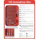 thumbnail image 2 of Precision Screwdriver, 130 in 1 Precision Screwdriver Kit Set Tools with 120 Pieces CRV Screwdriver Bits and 10 Accessory, for Phone, Game Console, La, 2 of 4