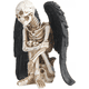 thumbnail image 1 of Figuras de resina Escultura Gótica Cuerpo de esqueleto Resina Ala Cráneo Estatuas Decoración de Halloween para el hogar, 9,55 x 14 x 15 cm, 1 of 5