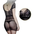 thumbnail image 2 of Baby Doll Adda Lingerie Modelo VS-Havre, Vestido de red y encaje, Color negro, 2 of 3