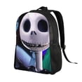 thumbnail image 2 of Goofa The Nightmare Before Christmas Pattern Large Capacity Backpack – Padded Laptop Compartment, Ergonomic Design for School, Work, Travel, and Outdoor Activities, 2 of 8