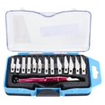 thumbnail image 1 of 14-in-1 Professional Craft Knife Set - Durable SK5 Blades for Precision Cutting & Engraving in Paper, Wood, Fabric & Scrapbooking DIY Art, 1 of 5