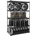 thumbnail image 1 of Storage Shelving Unit 5-Tier Adjustable 48"W x 24"D x 72"H, 2000 lbs Load Heavy Duty Garage Shelves Metal Organizer Wire Rack, 1 of 5