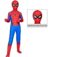 thumbnail image 1 of Disfraz de Spiderman y Peter Parker para niños, mono de superhéroe para Halloween, Zentai, Iron Spiderman, 2022 Fivean unisex, 1 of 2
