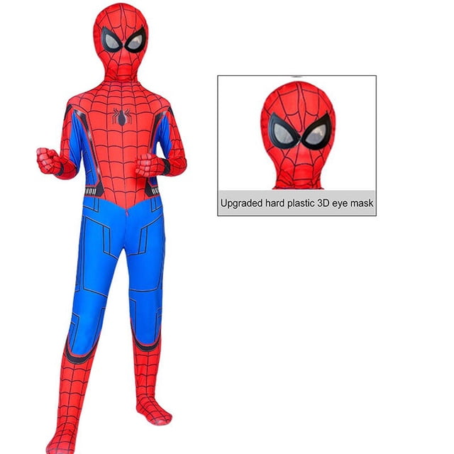 Disfraz de Spiderman y Peter Parker para niños, mono de superhéroe para Halloween, Zentai, Iron Spiderman, 2022 Fivean unisex