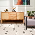 thumbnail image 6 of BoutiqueRugs Riad Farmhouse Area Rug - Bone, Black - 5'3" x 7', 6 of 16