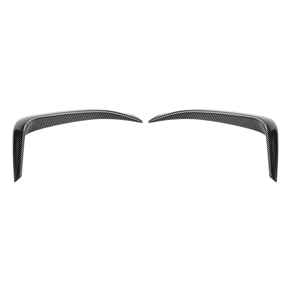 Car Carbon Fiber Front Bumper Splitter Spoilers Canard Knife Surround