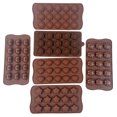 thumbnail image 2 of Fondant Moule Ensemble Assorti 6PCS Antiadhésif Facile Libérer Bonbons Moule Moule de Chocolat, 2 of 6