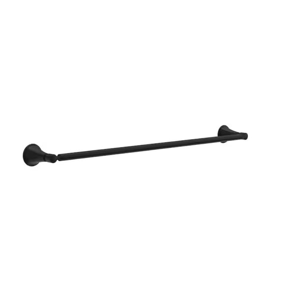 Delta LNA24-MB Lorna Bath 24" Towel Bar Matte Black Finish