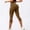 A2_Coffee, variant on BLOCLOALO Capri Anti Cellulite Compression 3D Leggings High Waisted Push Up Sculpting Fitness Pants Compression Leggings No Front Seam Workout High Waist Yoga Pants Buttlifting Leggings Black L