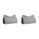thumbnail image 3 of Cateissary Bolsa de almacenamiento de papel tisú de cuero PU en forma de V a prueba de polvo contenedor de gran capacidad sala de estar baño Type2 NO2, 3 of 6