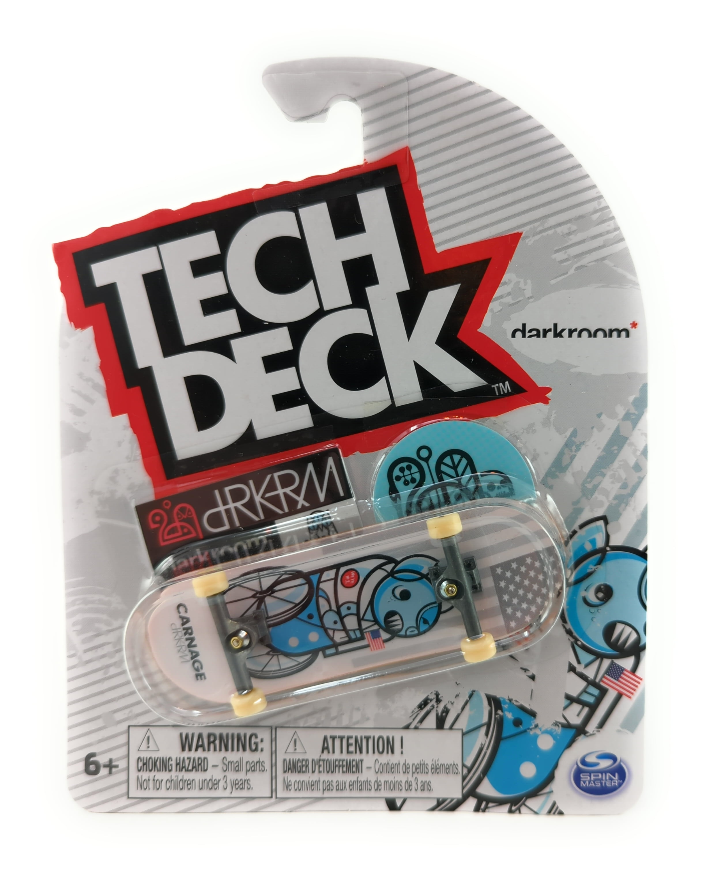 TECH DECK Vincent Milou Baseball Mini Fingerboard, Complete 96mm