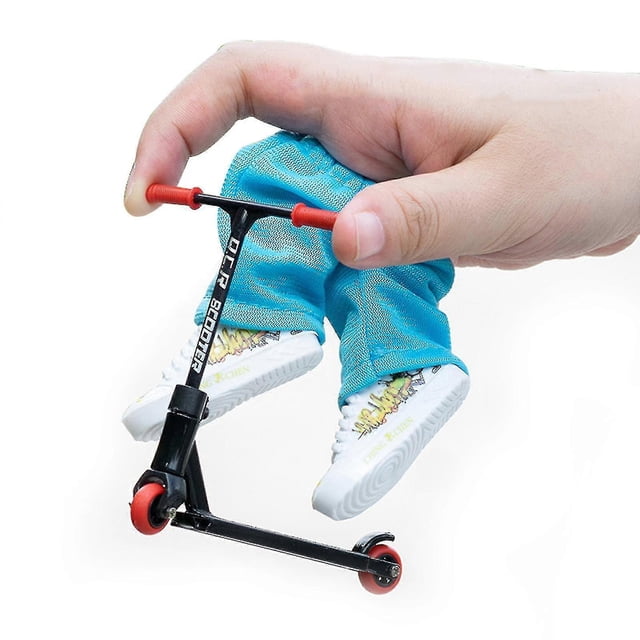 2023 Mini Scooter Fingertip Sports Alloy Finger Scooter Finger Scooter Finger Scooter+finger Pants+finger Shoes Gift Party