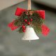 thumbnail image 4 of XWSHYW Adornos Colgantes Adornos de Campana de Navidad, Campana de Metal Rústica para Colgar con Agujas de Pino, Bayas, Lazo, Adorno Campana para Árbol de Navidad, Corona, Puerta y Ventana, 4 of 6