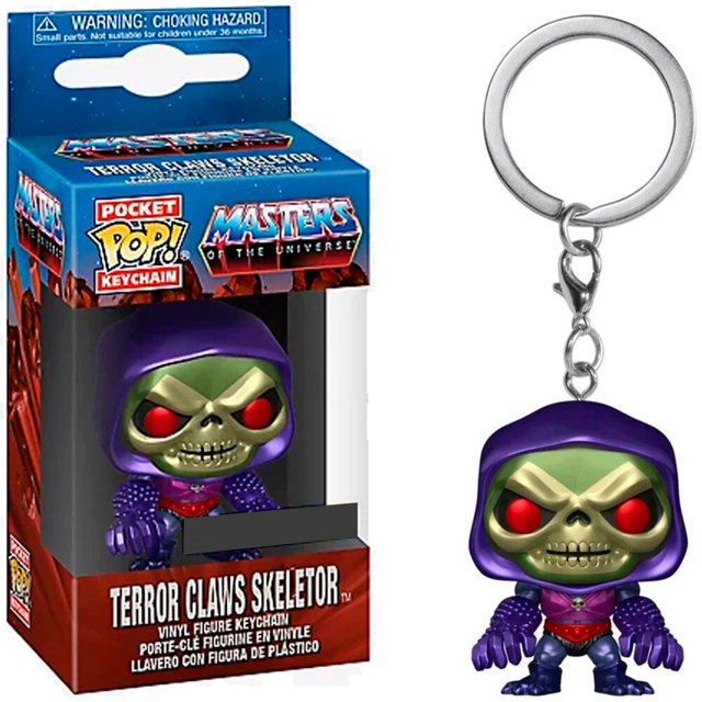 Funko pop-figuras de acción de Spider-man, JIMIN, DIABLO, ED Evils, Stitch, DUMBO, CLOWNTerror Claws, Skeletor, she-ra, llavero de juguete para niños, regalo Fivean unisex