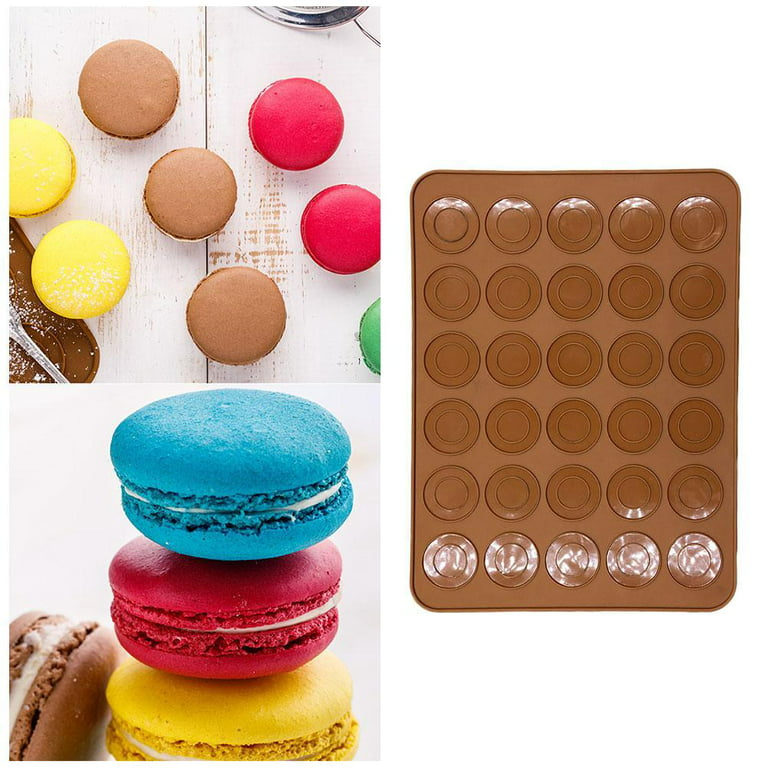Kitchen Silicone Macaron Pastry Oven Baking Mould Macaroon Sheet