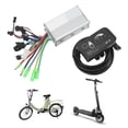 thumbnail image 1 of Ebike Scooter Brushless Motor Speed Controller Kit, 48V 250W 350W Electric Bike Brushless Controller 810 LED Display Panel Set Bike Conversion Kit, 1 of 8