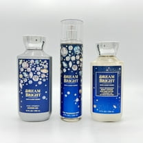 Bath & Body Works Dream Bright 10oz Shower Gel, 8oz Fine Fragrance Mist and 8oz Body Lotion 3-Piece Bundle