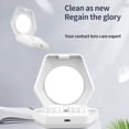 thumbnail image 3 of Cosmetic Lens Cleaning Tool Ultrasonic Wear Resistant ABS Multipurpose Eco-friendly Cosmetic Lens Container for Travel Cosmetic Lenses Box, 3 of 8