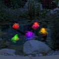 thumbnail image 4 of Solar Pond Lights Waterproof LED RGB Solar Floating Lights Swimming Pool Pond Floating Night Lights Decorations, 4 of 7