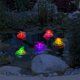 thumbnail image 4 of Luces solares para estanque, impermeables, LED RGB, luces flotantes solares para piscina, estanque, luces nocturnas flotantes, decoraciones Fokelyi HMHZ634-3, 4 of 7