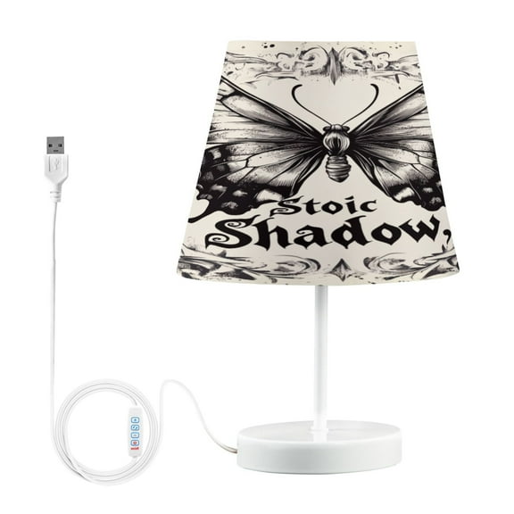 BZSMCE Table Lamp Creative Butterfly Pattern Simple Pattern Night Light