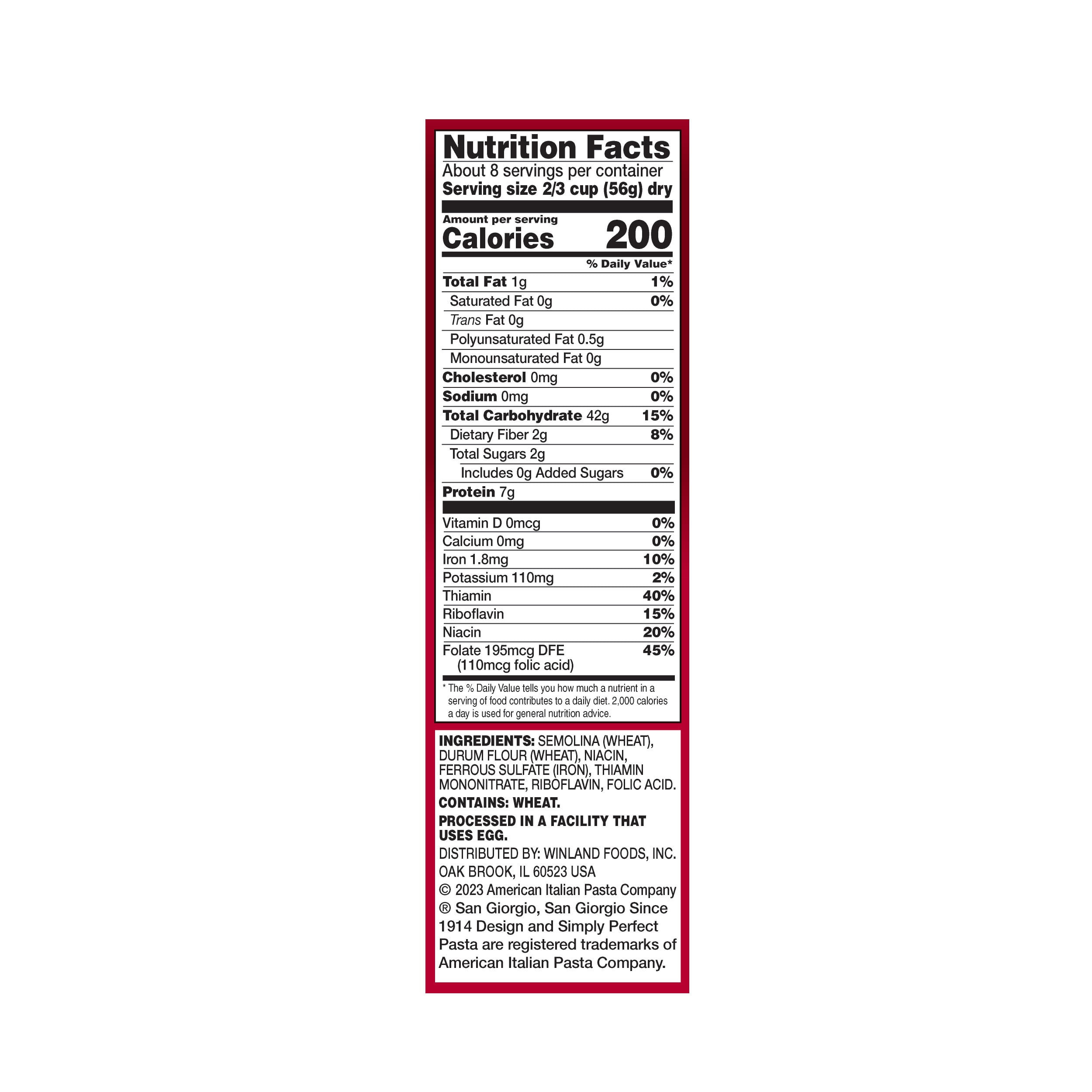 San Giorgio Large Elbows, 16-Ounce Box