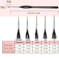 thumbnail image 2 of Miniature Paint Brushes, 5 Pcs, Detail Paint Brush Set, Fine Paint Brush, Mini Paint Brushes, Thin Paint Brushes, Tiny Paint Brushes, Micro Paint Brush, Fine Point Paint Brush, 2 of 5