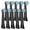 Black, variant on 10PCS Toothbrush Replacement Heads Compatible with Oral B iO 2/3/4/5/6/7/8/9/10, Medium Bristles for Gentle Gum Care, Round Toothbrush Head, 360°Deep Cleaning Rotating Powerhead, White+Black