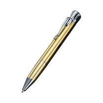 RnemiTe-amo Refillable Butane Torch Lighter,Ball Point Pen Shape Windproof Gas Lighters Adjustable Green Straight Flame Butane Jet