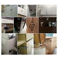 thumbnail image 2 of Small Hasp & Handle Metal Lock Hasp Door Buckle Security Door Clasp Knob Shed Locks for Cabinets Cupboard Drawer Gate, 2 of 8