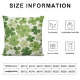 thumbnail image 5 of WERPE  St Patricks Day Pillow Covers  St Patricks Day Decorations for Home Shamrock Lucky St Patricks Day Decorative Throw Pillows Farmhouse St Patricks Day Decor, 5 of 5