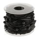 thumbnail image 2 of 10 M Organza Cinta de Perlas Decoración de La de Boda Cinta de Cinta Decorativa Collar de Perlas Guirnalda de Perlas para Decoración, Fiesta Negro Macarena Ribete de encaje, 2 of 8