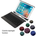 thumbnail image 3 of Compatible T-201D Bluetooth Keyboard + Lambskin Texture Leather Case High quality Gift, 3 of 5