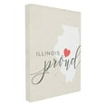 thumbnail image 4 of The Stupell Home Decor Collection Proud with Heart Stretched Canvas Wall Art, 4 of 11