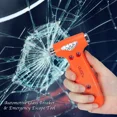 thumbnail image 5 of Car Safety Hammer Window Breaker, Emergency Escape Tool With Seat Belt Cutter, 5 of 6
