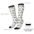 thumbnail image 4 of Naloa Cute French Bulldog Thigh High Socks Extra Long Stretchy Sock Women Over Knee High Opaque Stocking Daily Wear, 4 of 6