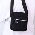thumbnail image 4 of Bolso de hombro único Bolso de hombro masculino Bolso de hombro masculino Bolso de hombro de moda Bolso de hombro único para hombre Gran capacidad Práctico de moda Lona de ANGGREK Otros, 4 of 8