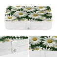 thumbnail image 4 of Daisy Elegant PU Leather Jewelry Box with Removable Compartment and Earring Holder - Decorative Storage Box - Portable, 4 of 6