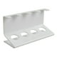 thumbnail image 2 of Soporte para cubiertos de acrílico con 4 ranuras, estable, suave y elegante, para exhibir cucharas de comedor. Blanco lechoso, 2 of 9