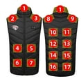 thumbnail image 2 of guisaled Men's Heated Vests 15 Heating Zones Winter Heated Jackets Softshell Warm Lightweight Quilted Heated Vest Battery Pack Not Included, 2 of 3