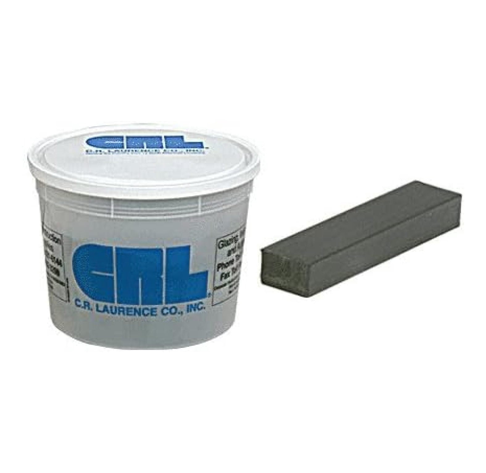 1/8" x 1/2" x 2" Thermoplastic Rubber Setting Blocks - 100 Pack black