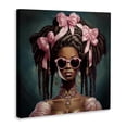 thumbnail image 2 of Stupell Industries Traditional Rococo Woman With Bows Canvas Art, 24 x 24, by Grotto Studios, 2 of 8