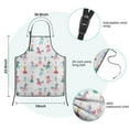 thumbnail image 7 of Fairy Tale Princess Unicorn Pattern Kids Aprons for Girls and Boys,Adjustable Neck Strap Toddler Aprons for Kids Cooking Baking, 7 of 7